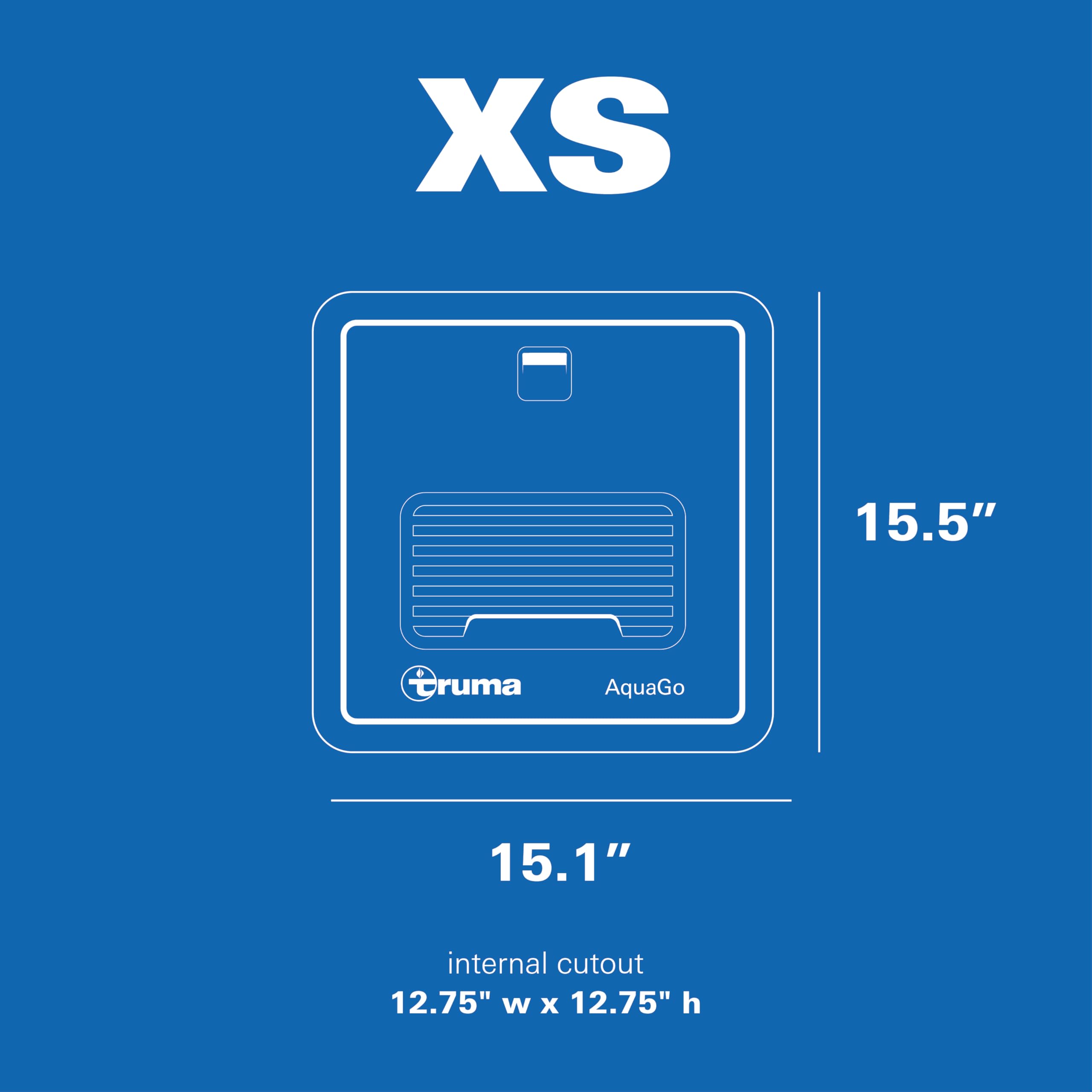 Truma AquaGo Access Door XS Black