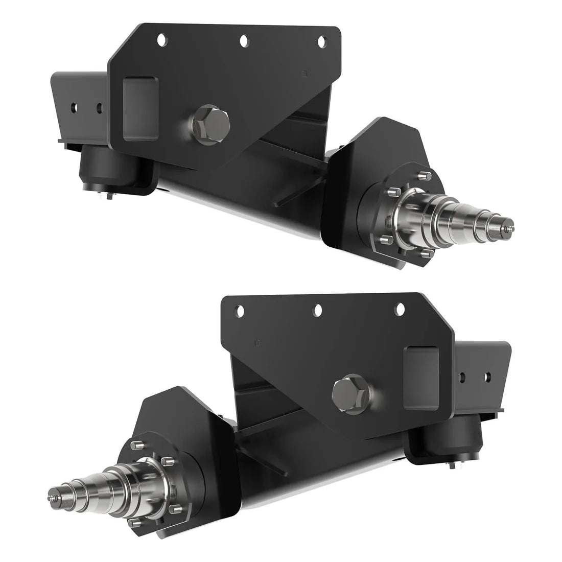 Timbren 3500 lb HD Axle-Less Trailer Suspension w/ 4" Lift & Long Spindles