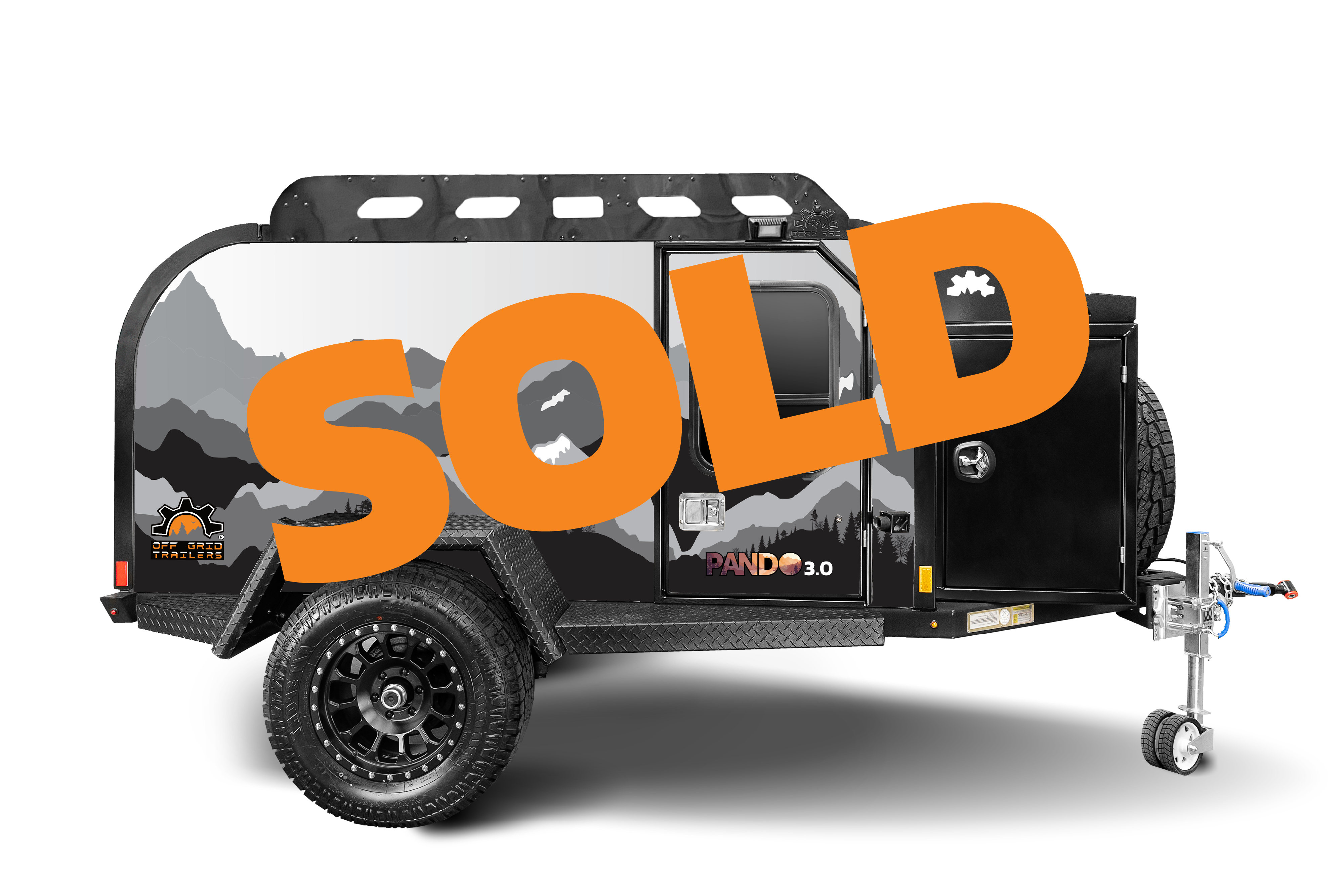 2024 PANDO 3.0 OFF-ROAD TEARDROP TRAILER (#R110 3093)