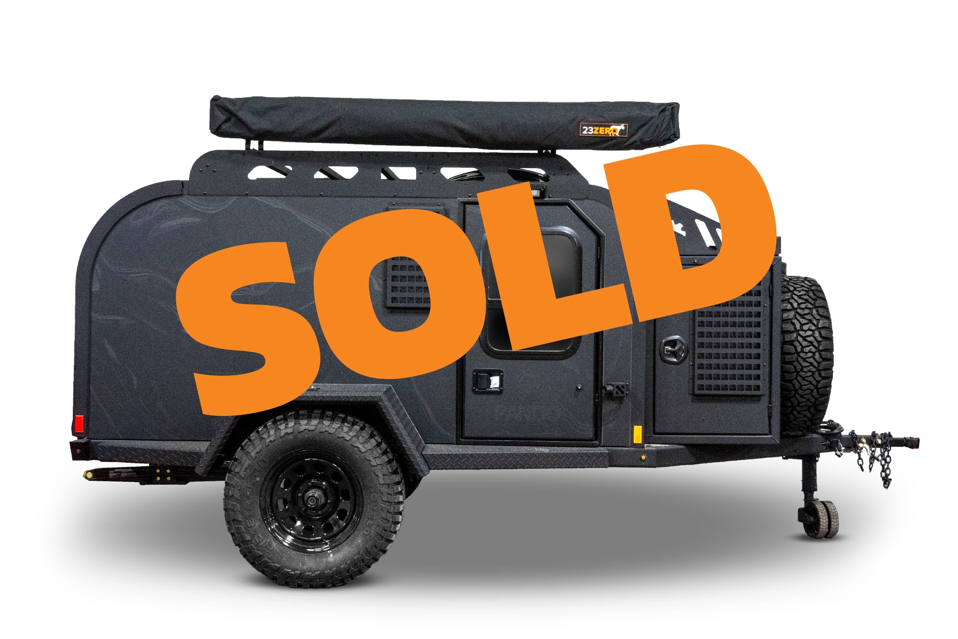 2025 PANDO 3.0 MIDNIGHT LIMITED EDITION TRIM OFF-ROAD TEARDROP TRAILER (#3013)