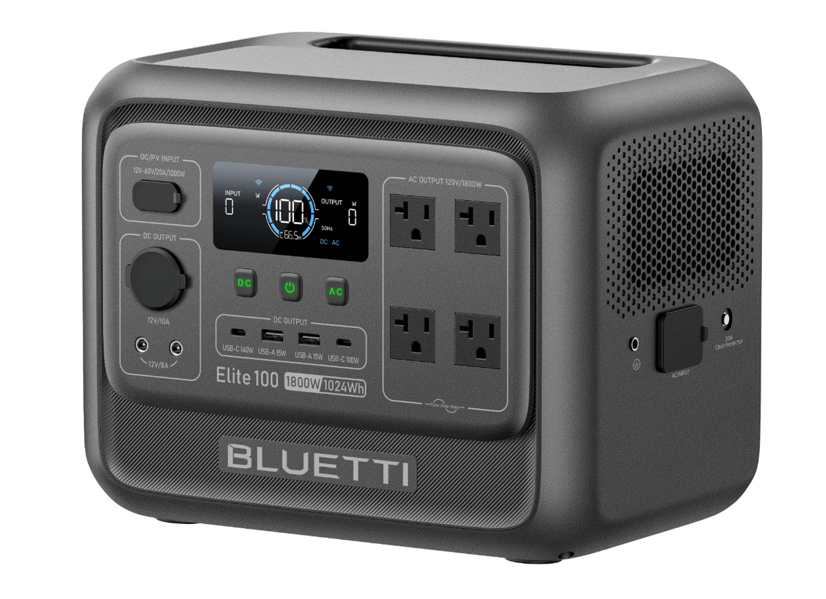 Bluetti Elite 100 V2 1800Wh Portable Power Generator