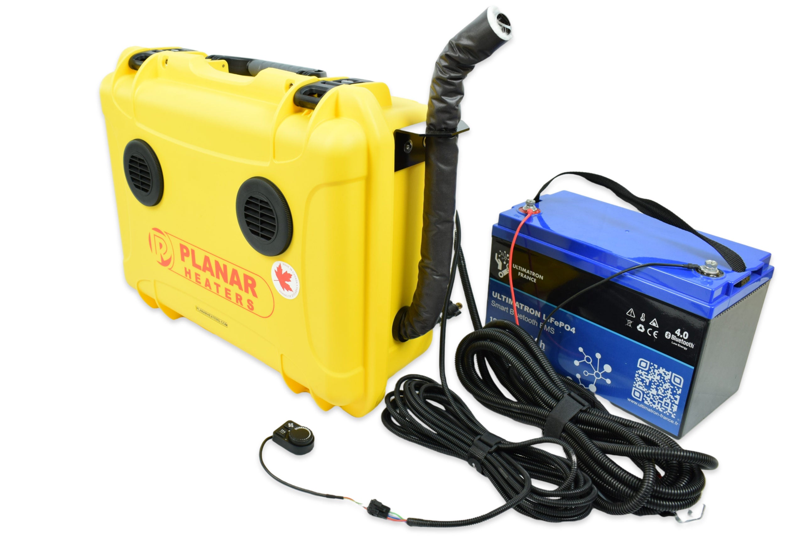 Planar Portable Diesel Air Heater 4D-12V (10ft Hose) - Green