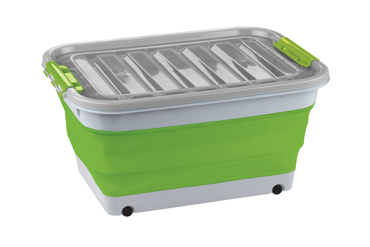 Ironman 4x4 Collapsible Storage Tub & Lid - 45L