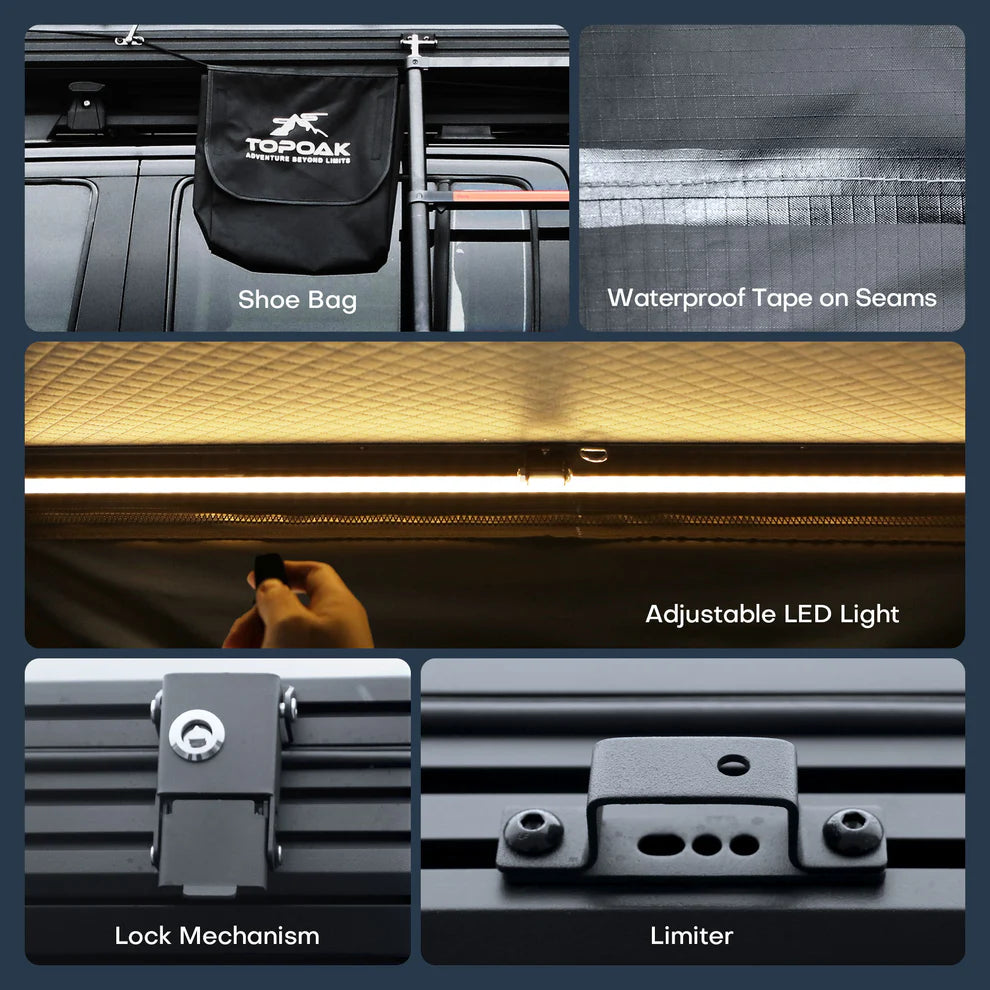 TopOak Galaxy Pro Roof Top Tent