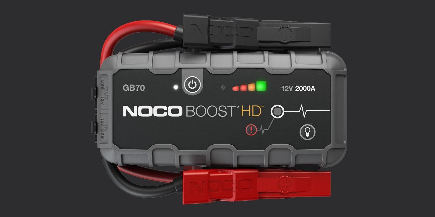 NOCO Boost HD GB70 12V 2000A Li-Ion Jump Starter