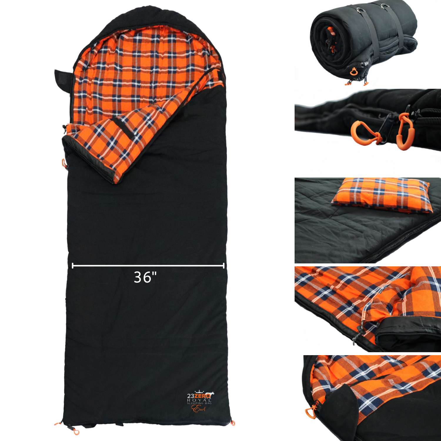 23ZERO Royal Sleeping Bag Earl 36"