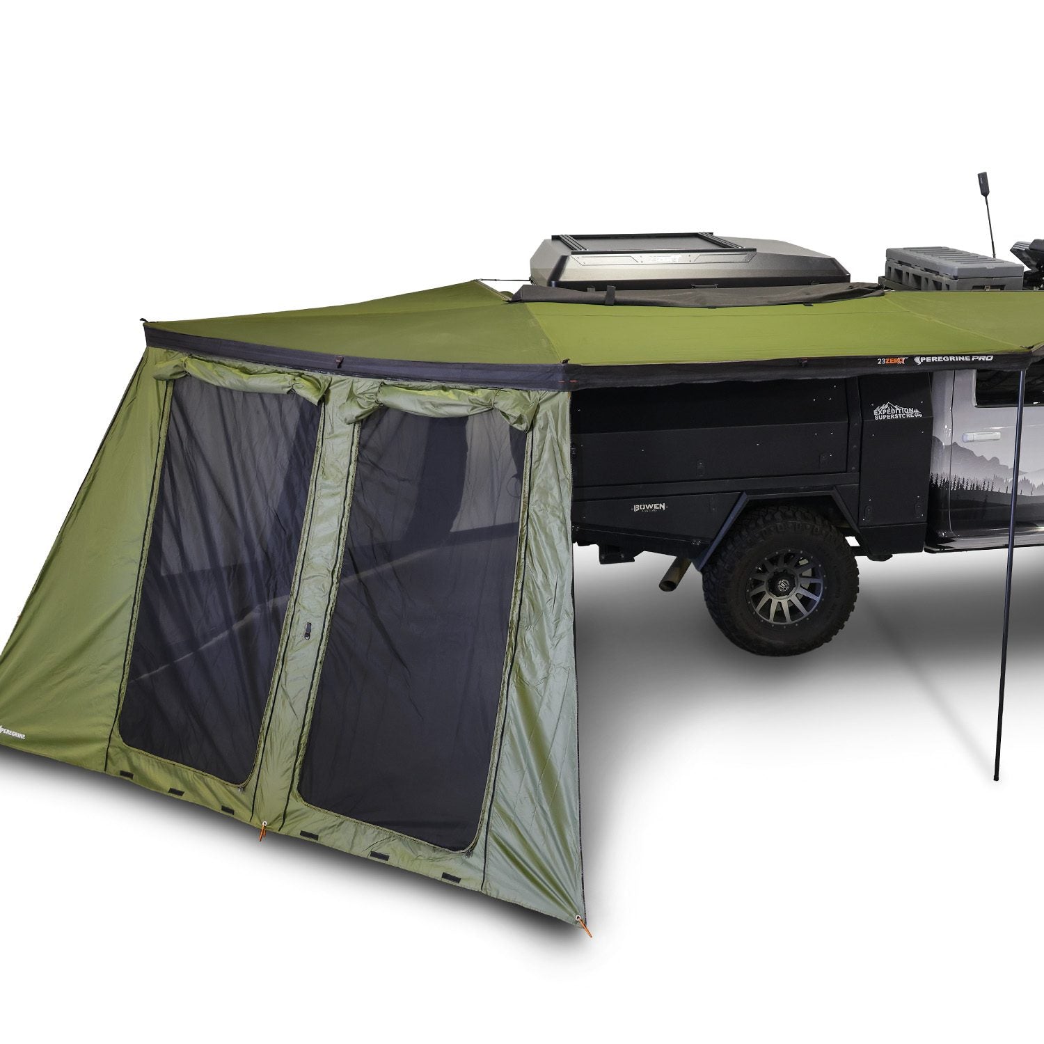 23Zero Peregrine PRO 5 Arm 270 Awning Wall Kit - Passenger (Right)