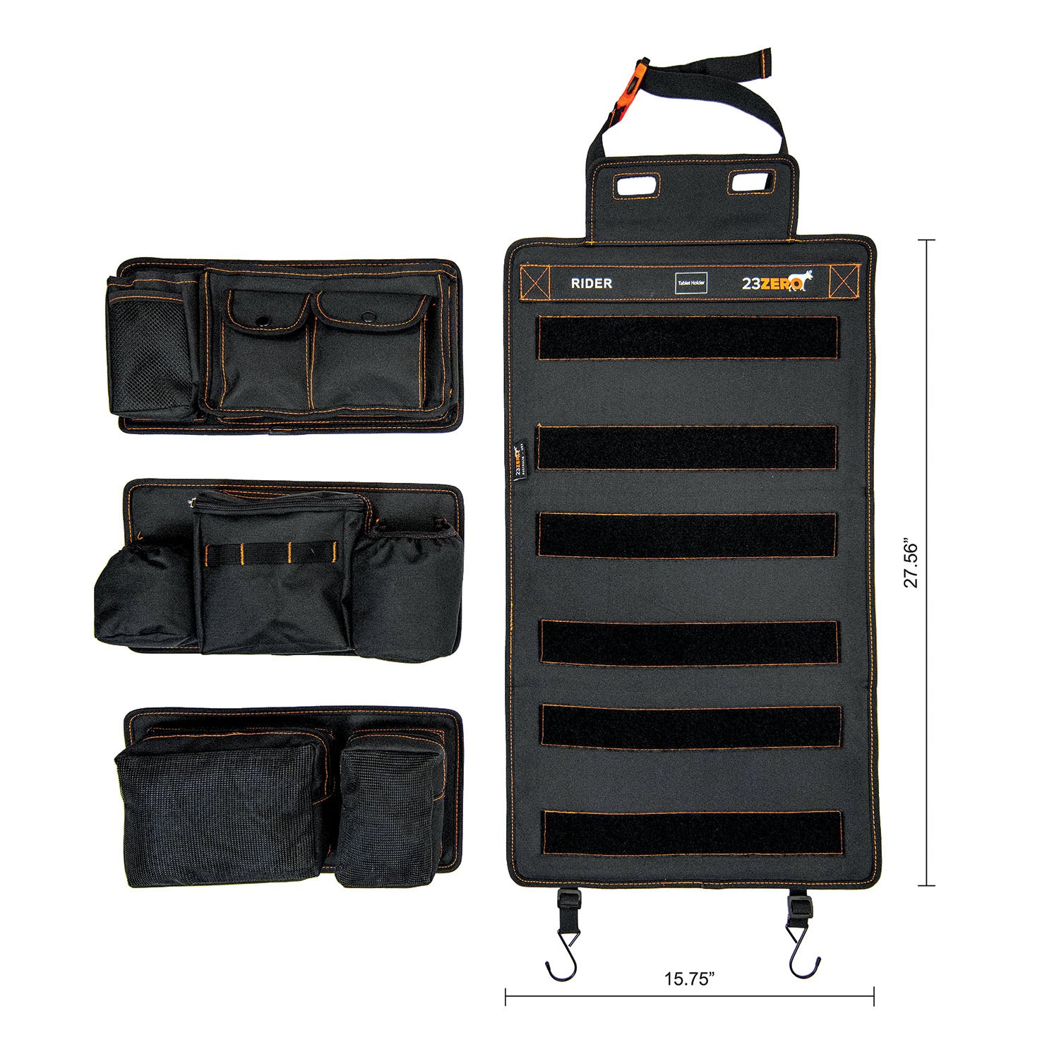 23ZERO Rider Seat Organizer