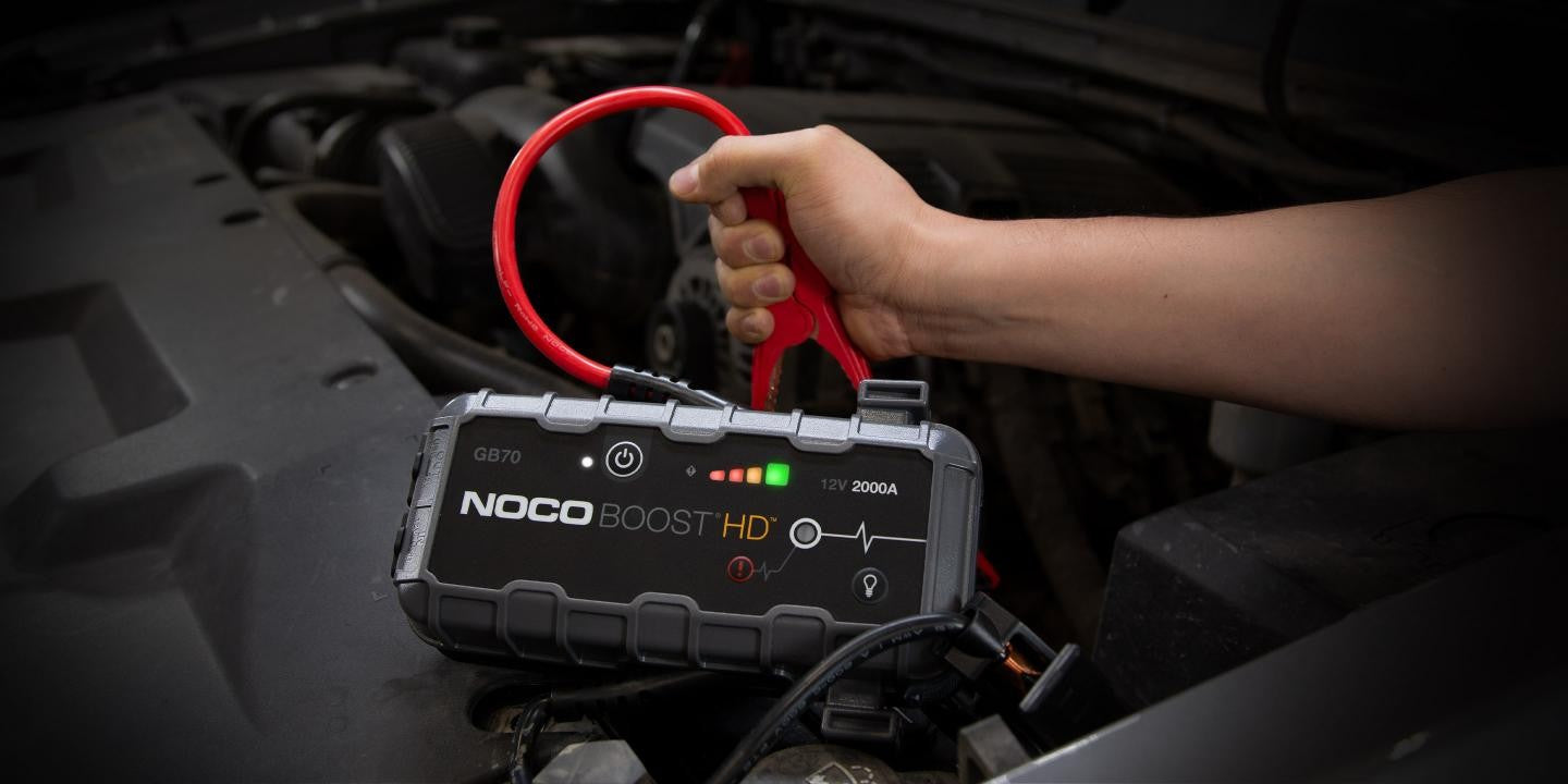 NOCO Boost HD GB70 12V 2000A Li-Ion Jump Starter