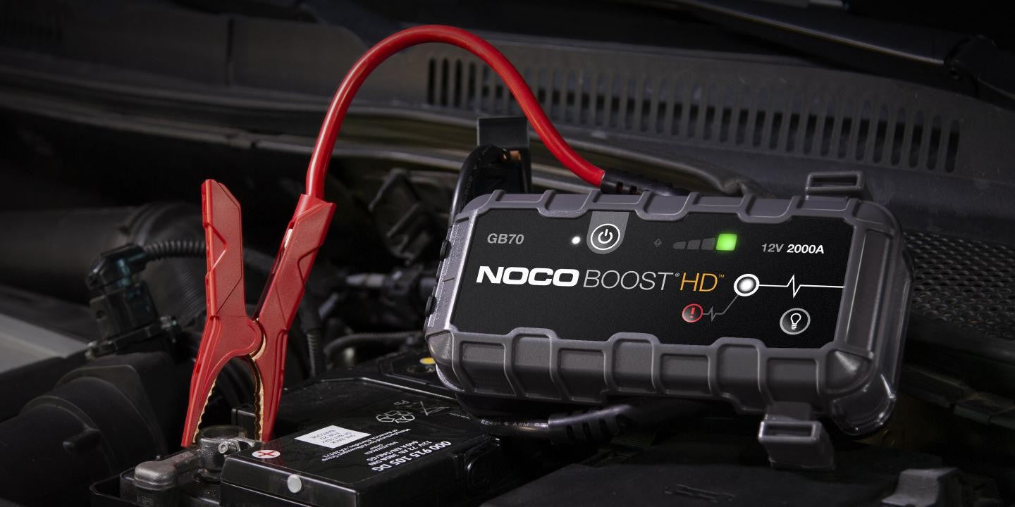 NOCO Boost HD GB70 12V 2000A Li-Ion Jump Starter