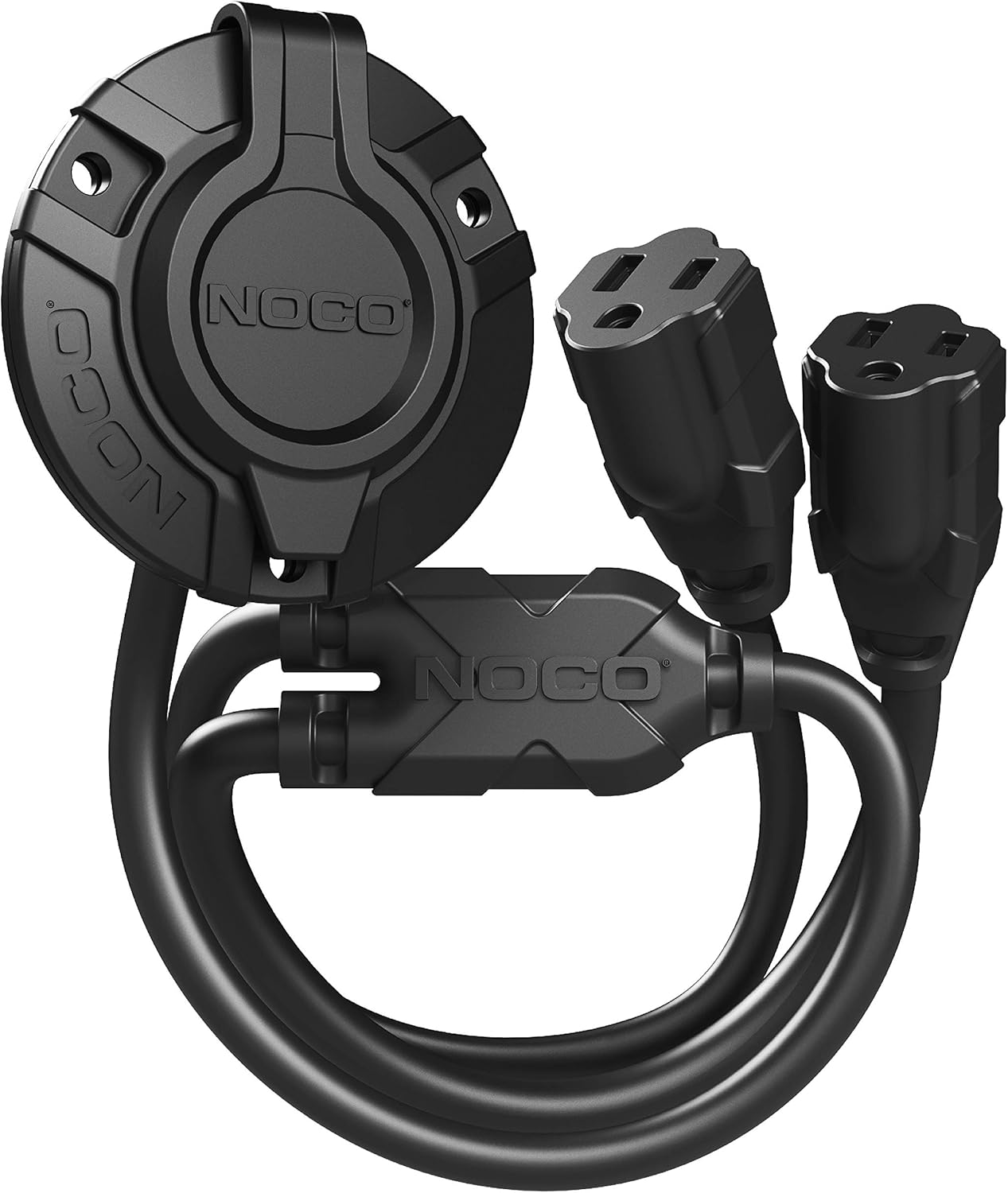 NOCO 15A AC PORT PLUG BLACK 2 Port