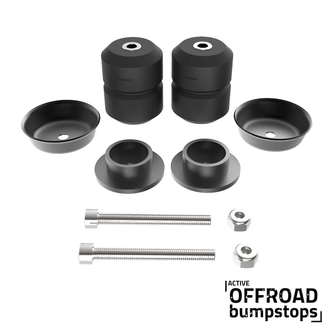 Timbren Active Off-Road Bumpstops - Jeep JL, JT, JK, TJ (Front Kit)