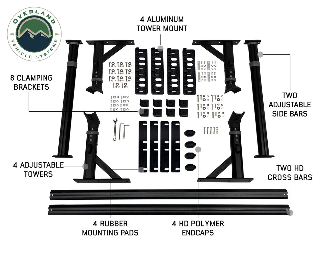 OVS Freedom Rack with Cross Bars and Side Supports