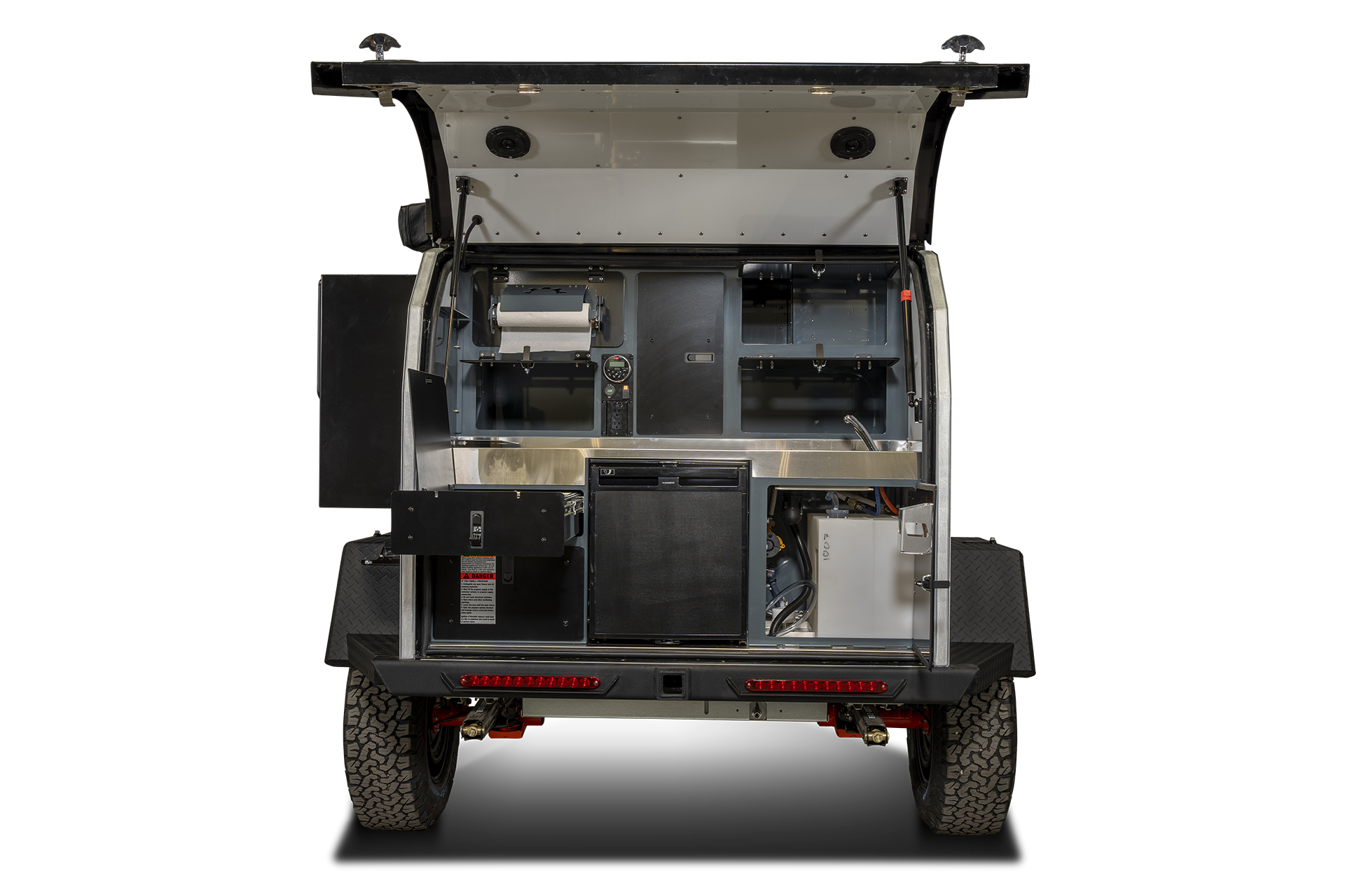 2026 PANDO 3.0 MIDNIGHT SPECIAL EDITION TRIM OFF-ROAD TEARDROP TRAILER (#T110 3006)