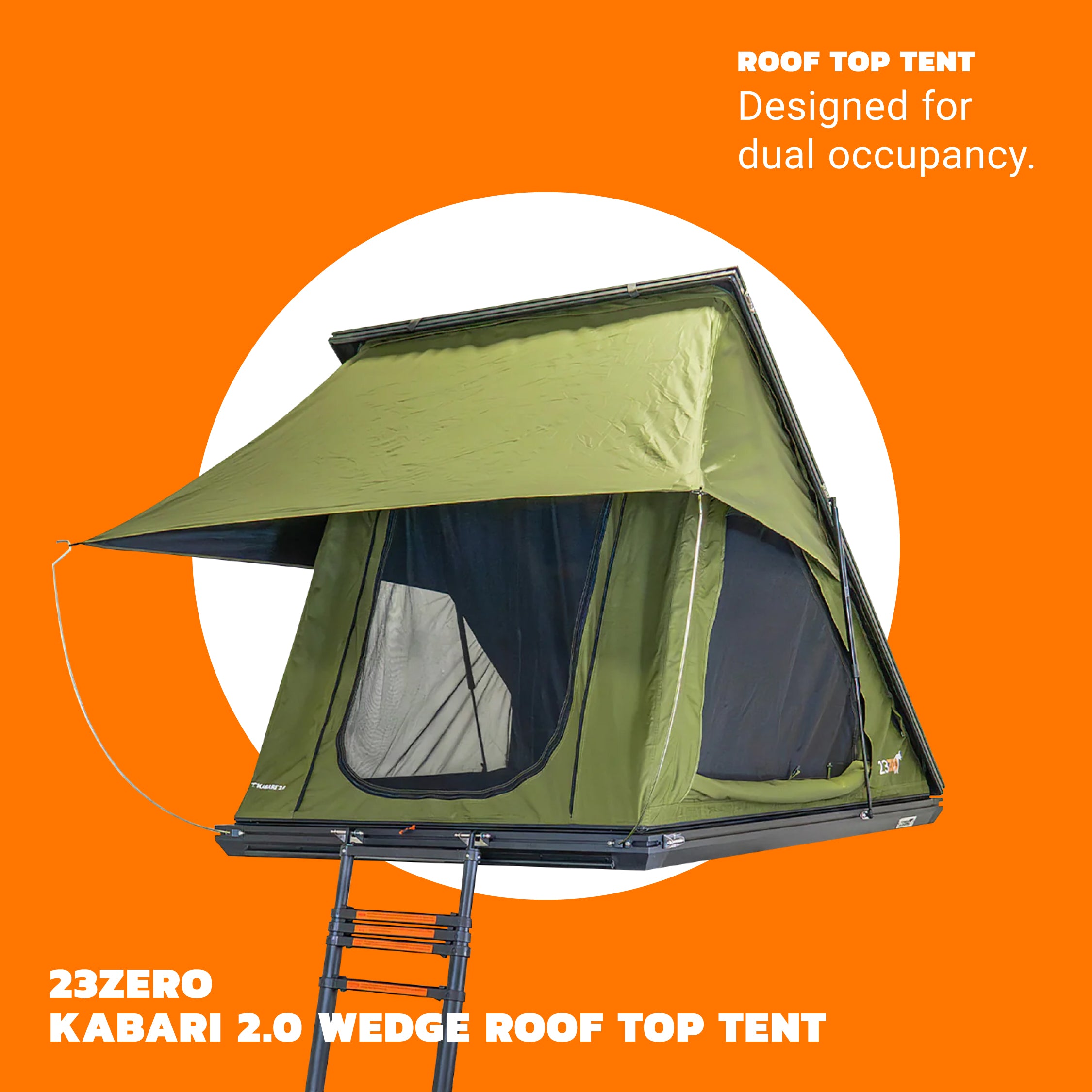 23ZERO Kabari 2.0 Wedge Roof Top Tent