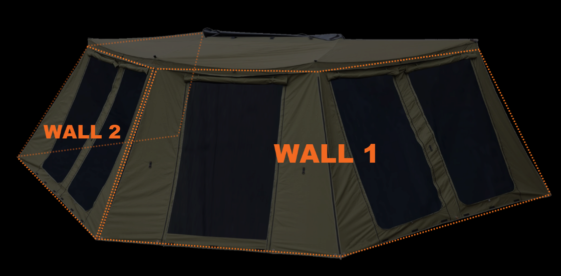 23ZERO Peregrine 270° Wall 2 - Right (Passenger's Side) with LST
