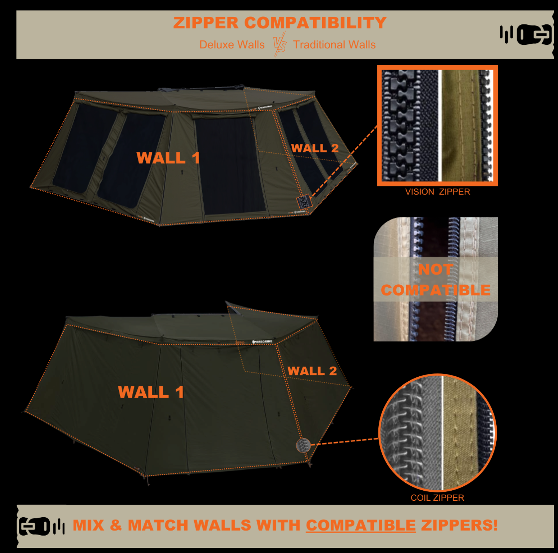 23ZERO Peregrine 270° Wall 2 - Right (Passenger's Side) with LST