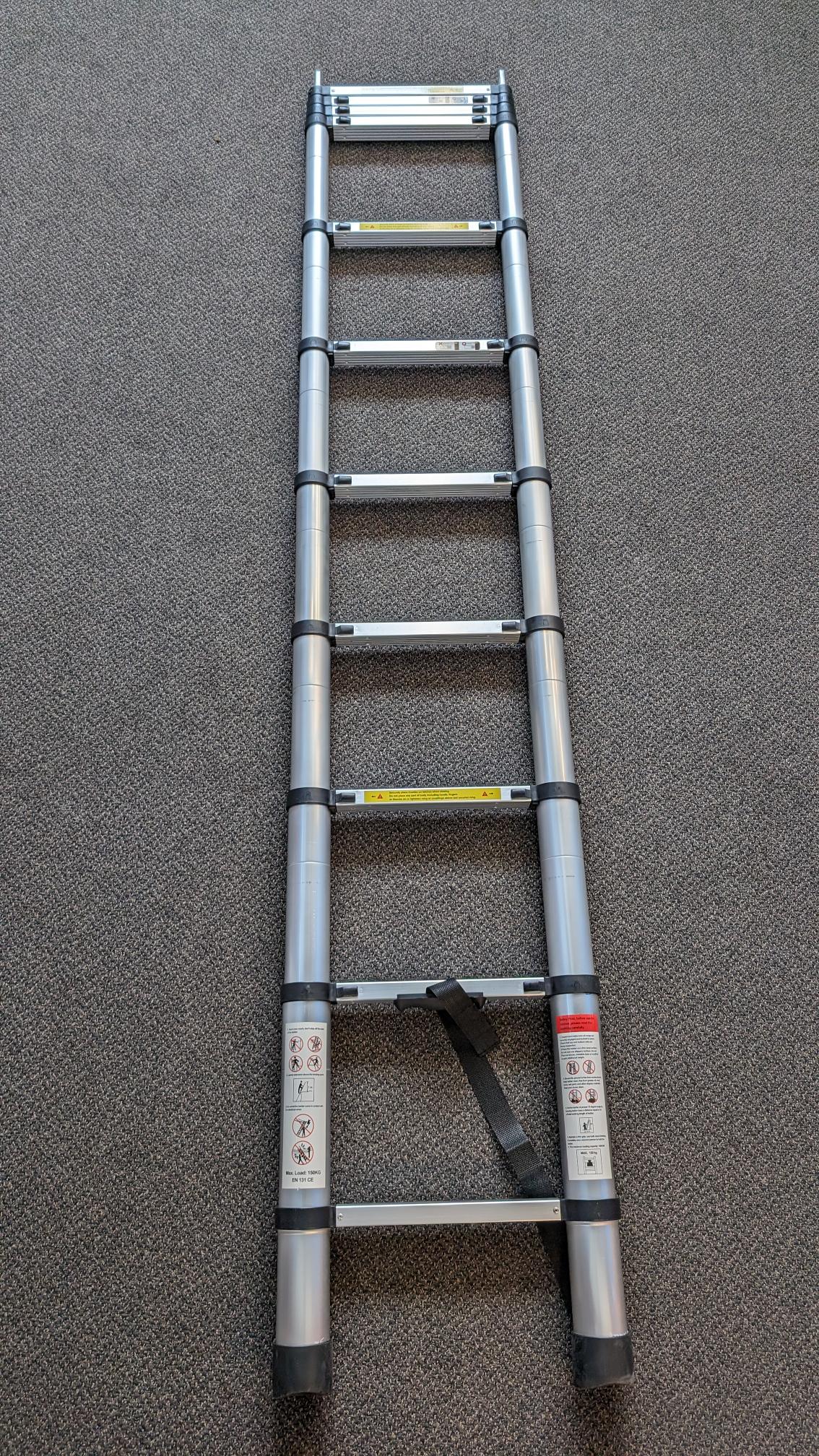 CVT Telescoping Ladder (Hook Style) - 10'5 (3.2m)