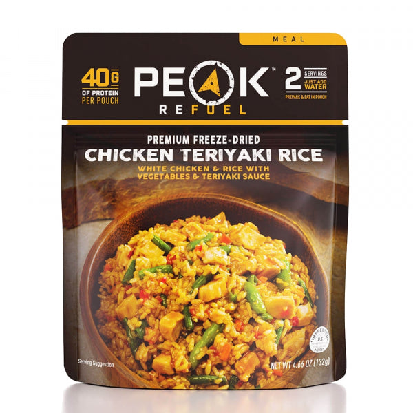 Peak Refuel Chicken Teriyaki Rice Meal