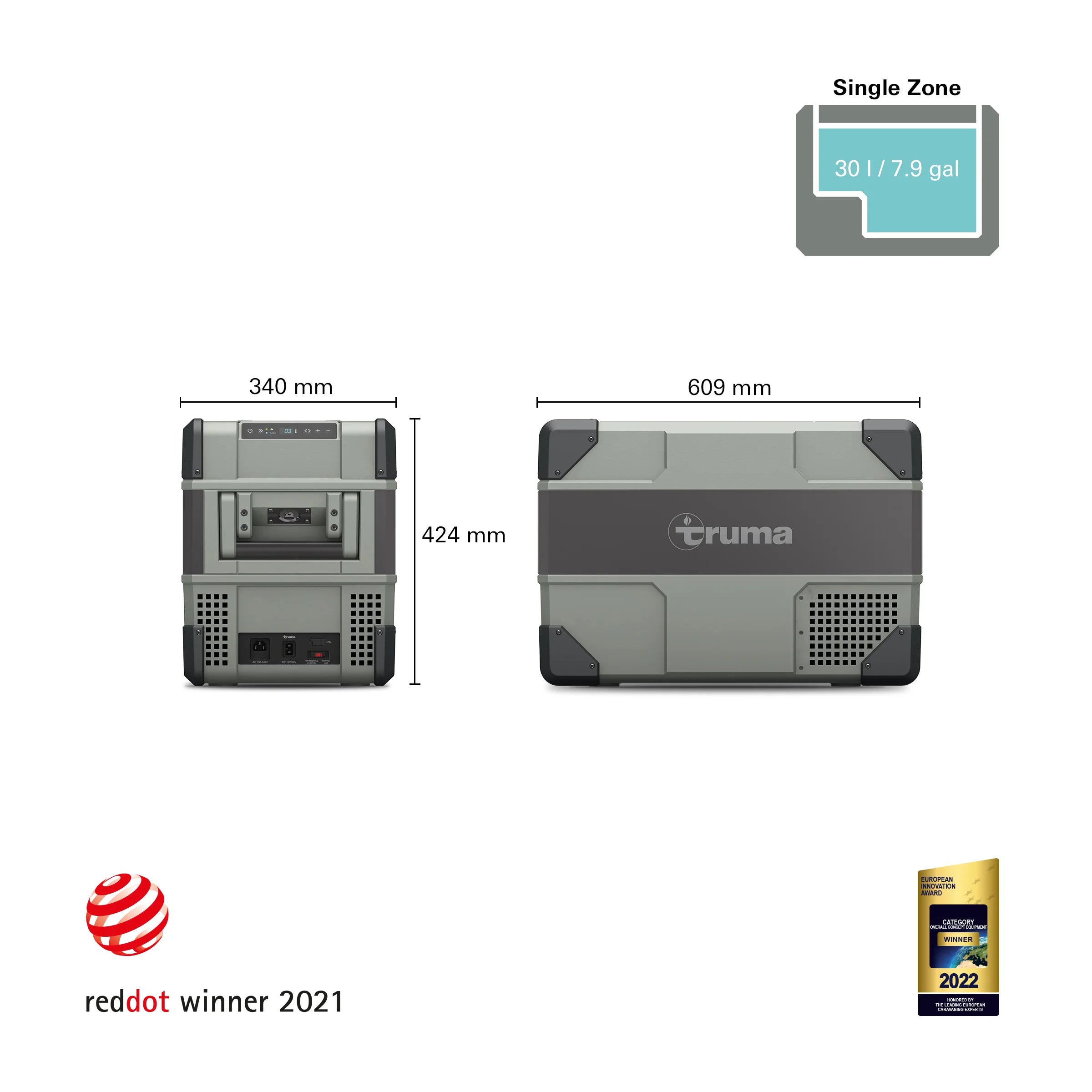 Truma C30 Single Zone Fridge