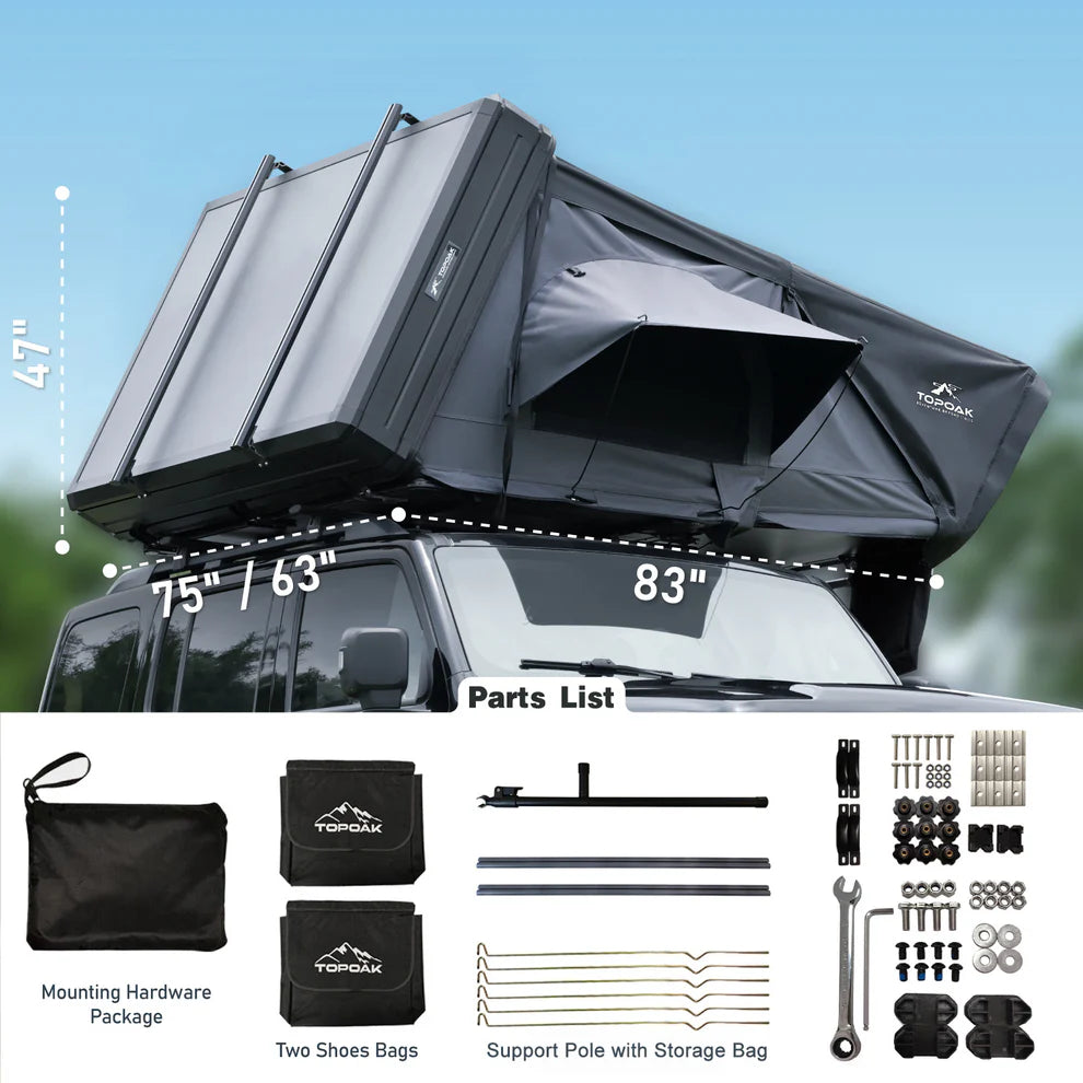 TopOak Vision XL Roof Top Tent