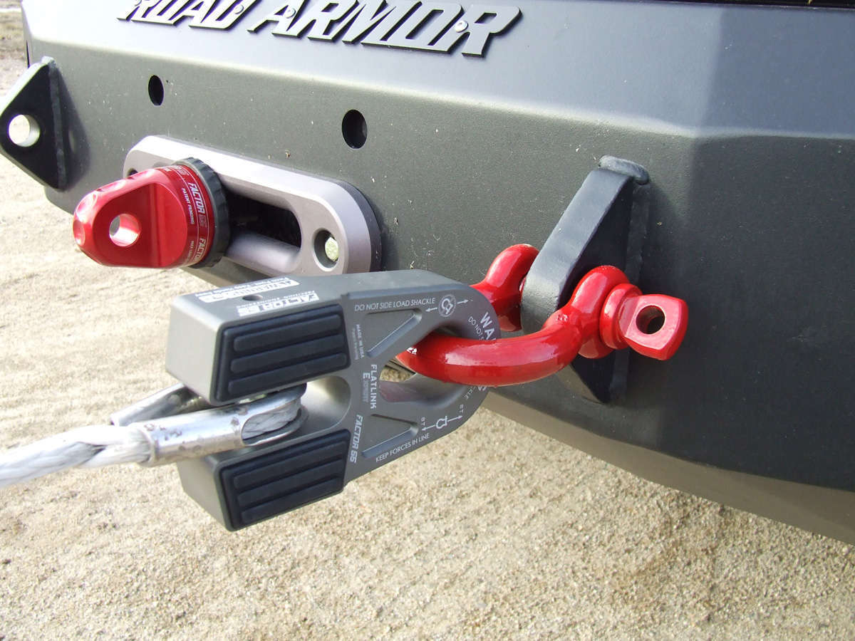 Factor 55 Flatlink "E" Expert Winch Shackle Mount