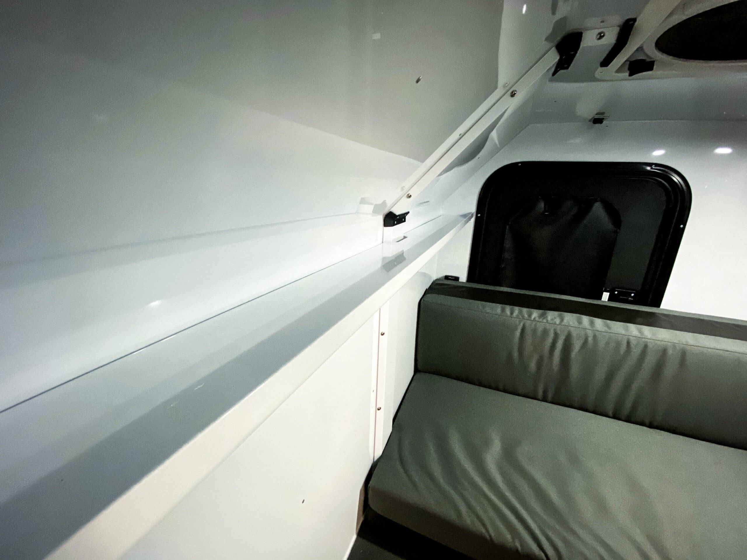 Off Grid Trailers Full Width Interior Shelf