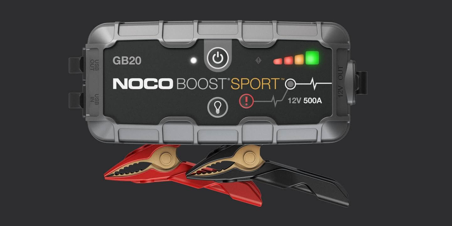 NOCO Genius Boost Sport GB20 500A UltraSafe Lithium Jump Starter