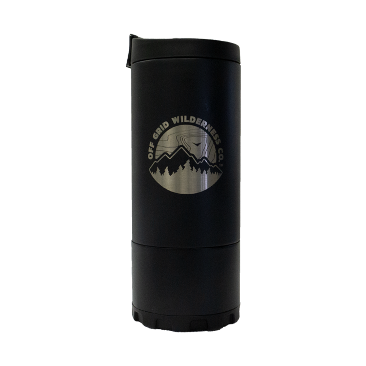 Planetary Design Ovrlndr 24 oz Travel Press - Obsidian