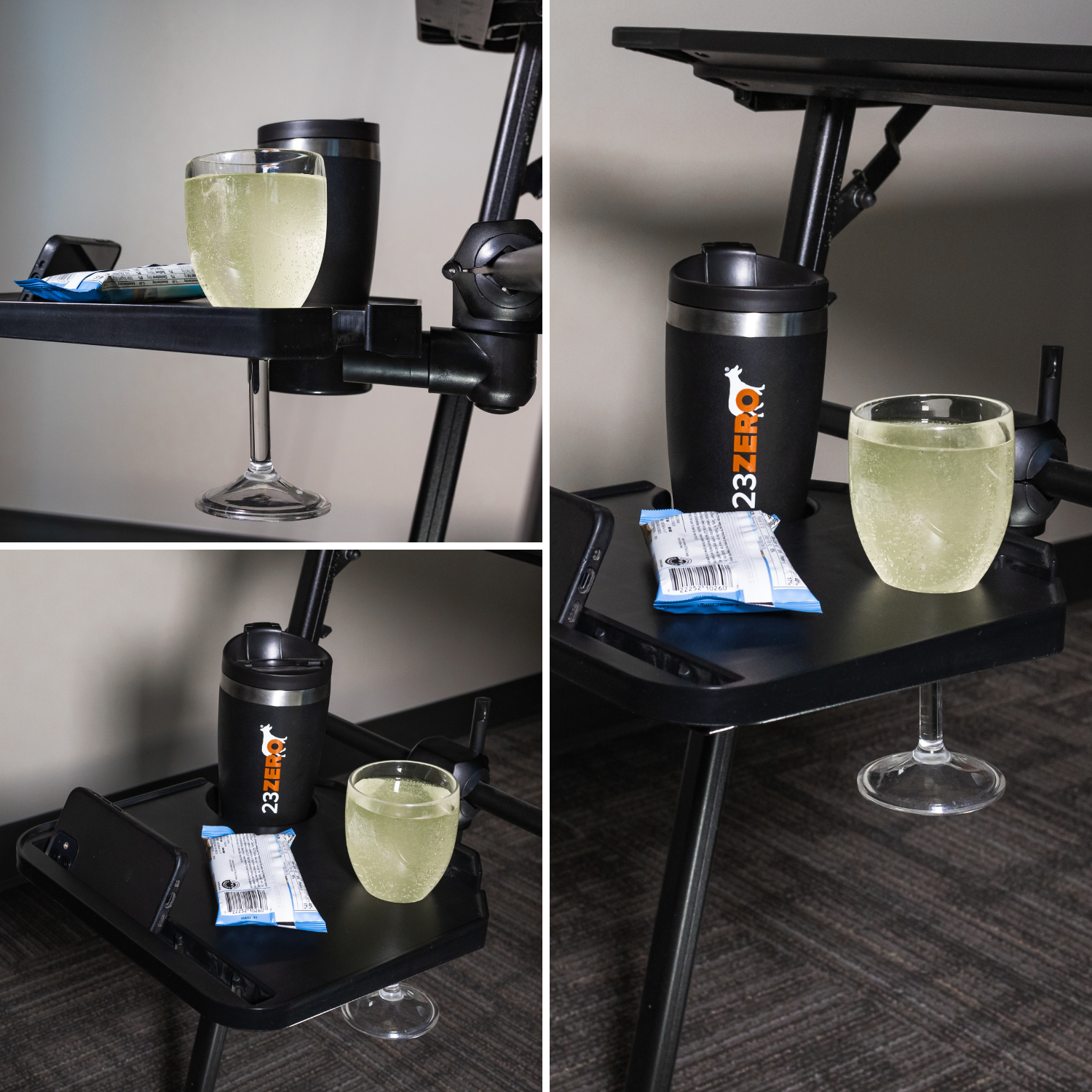 23ZERO Universal Camp Tray Table & Cup Holder